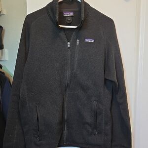 Patagonia Black Full-Zip Fleece Jacket